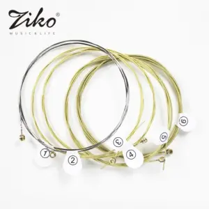 Ziko Stainless Steel Electric Guitar Strings Set 12 S5c0cfa27899f4144849b348f20b5b30c0