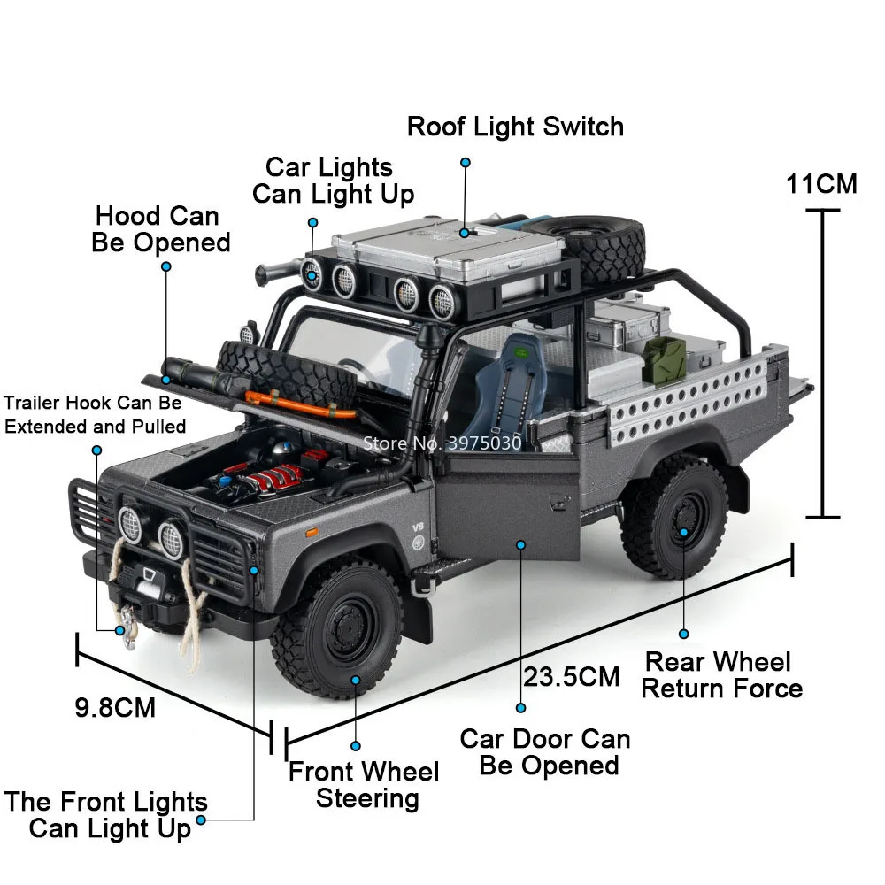Land Rover Defender 110 Miniature Model 2 Land Rover Defender 110 Miniature Model - Image 2