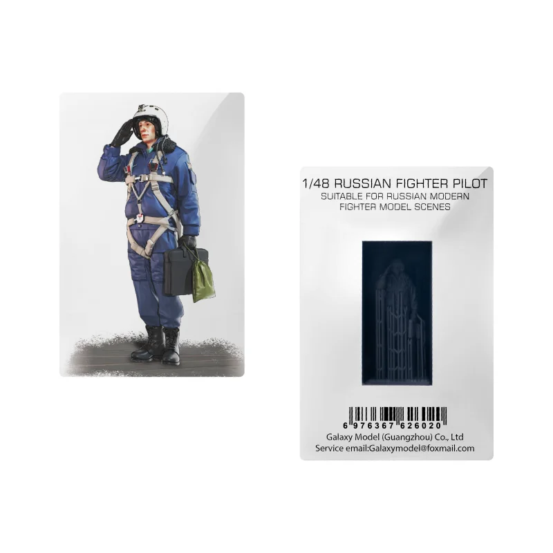Russian Fighter Pilot 1/48 Resin Model 5 Russian Fighter Pilot 1/48 Resin Model - Image 5