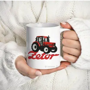 Vintage Zetor Ceramic Coffee Mug 3 S5c46f8bbedf945189de0063762da95b3p