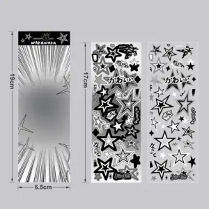 Colorful Y2K Star Sticker Sheet for Crafts 16 S5c47f1be2b2f4bf19a65493624d2eaa1T