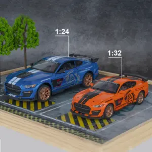 Vibrant Blue Ford Mustang Shelby GT500 Model 15 S5c4df56523484a8586230d6828a0ca3b4