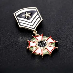 Gold Military Badge Brooch for Collectors 7 S5c597ff6116742a992f00b2d5d185cbcB