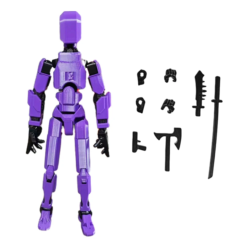 Multi-Jointed Customizable Robot Action Figure 9 Multi-Jointed Customizable Robot Action Figure - Image 9