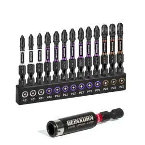 Impact Pozidriv Screwdriver Bits Set for Professionals