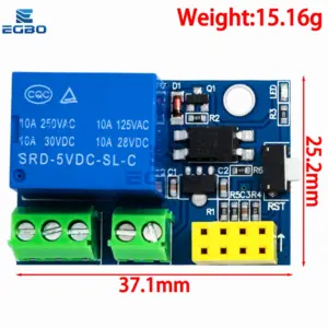 ESP8266 ESP-01S WiFi Relay Module with 10A Rating 12 S5cd1876c5f87471fafa35a8bd664bcebZ