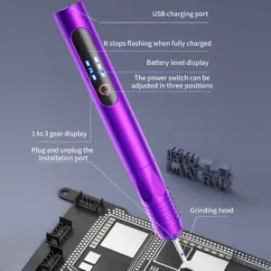 Purple Micro Grinding Pen for Electronics 9 S5cd56e781d3d48269a2bc43485badd7aj