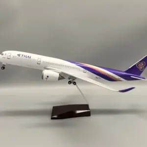 Deep Blue Airbus A350 Model Plane - 47cm 7 S5cf3e6a15ea24a968f3e4282809c921dW