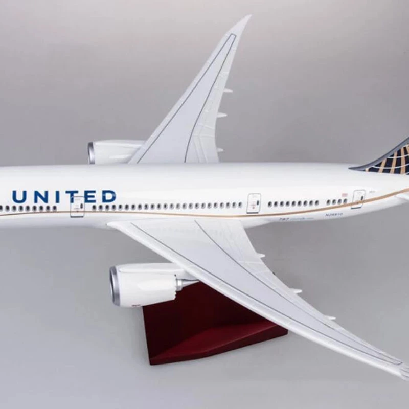 B787 United Airlines Scale Model 43cm with LED 6 B787 United Airlines Scale Model 43cm with LED - Image 6
