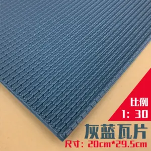 PVC Roof Tile Set for Miniature Models 16 S5d35336f8dd245d5b3ba39b66d0e2c388