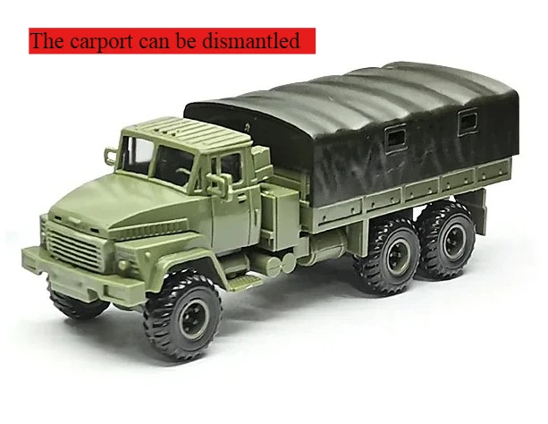 1:72 Scale KRAZ-260B Military Truck Model 6 1:72 Scale KRAZ-260B Military Truck Model - Image 6