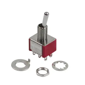 Red Mini Toggle Switch Set for Electronics 6 S5d8371a60b21422c8febfeb19fe5a09aN