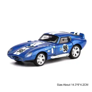 Shelby Cobra 1:32 Diecast Model with Lights 17 S5d8e4eb236b4404db3b1fb44a008c7e2Z