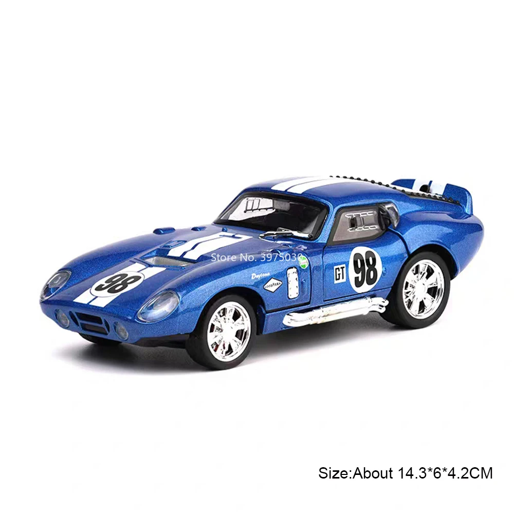 Shelby Cobra 1:32 Diecast Model with Lights 9 Shelby Cobra 1:32 Diecast Model with Lights - Image 9