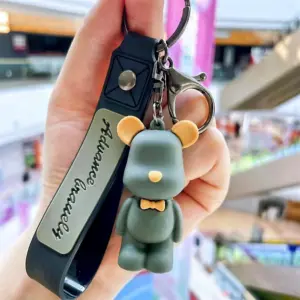 Colorful Braided PU Leather Keychain with Gold Clasp 19 S5db4dafe7bdb4a23b6feb645d216d71eF