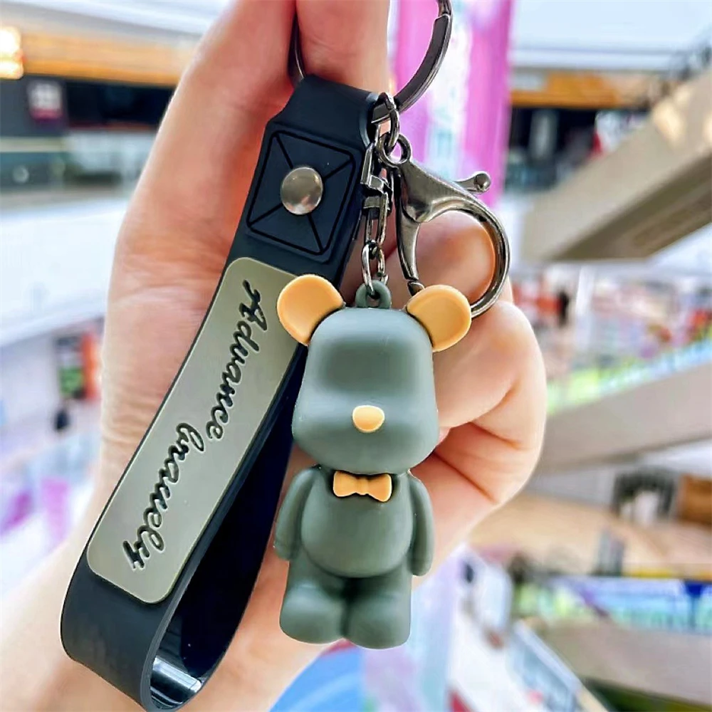 Colorful Braided PU Leather Keychain with Gold Clasp 10 Colorful Braided PU Leather Keychain with Gold Clasp - Image 10