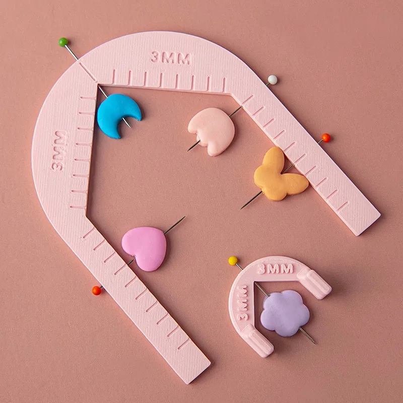 Polymer Clay Jewelry Measurement & Perforation Tool 2 Polymer Clay Jewelry Measurement & Perforation Tool - Image 2