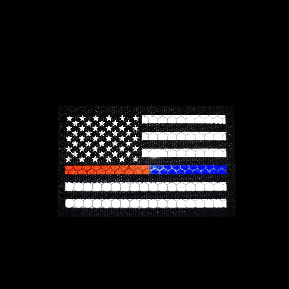 USA Reflective IR Fabric Badge Patches 6 USA Reflective IR Fabric Badge Patches - Image 6
