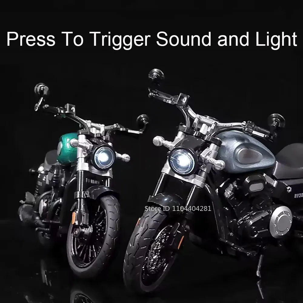 GINGER 300 Motorcycle Diecast Model 1:12 Scale 4 GINGER 300 Motorcycle Diecast Model 1:12 Scale - Image 4