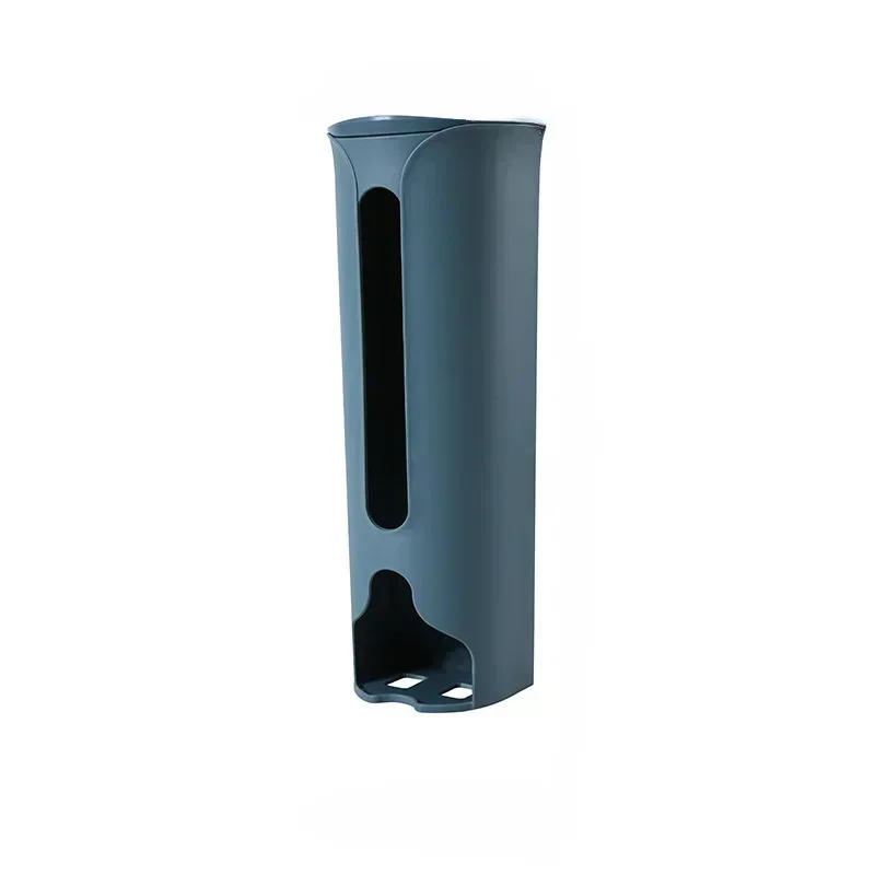 Wall-Mounted Plastic Bag Organizer in White, Blue, Grey 9 Wall-Mounted Plastic Bag Organizer in White, Blue, Grey - Image 9