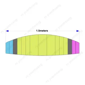 Vibrant 1.5M Powered Paraglider for Enthusiasts 12 S5e101d1e06a84f4dba3588c73c7f4722X