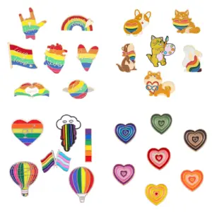 Colorful Rainbow-Themed Brooch for Unisex Accessories 11 S5e168fff25784458bc567f68650b0f208