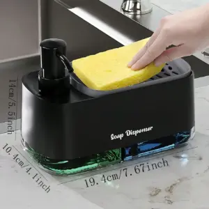 Dual Stainless Steel Soap Dispenser for Kitchen 14 S5e26a62e9fe446b38d45b84437ce2461T