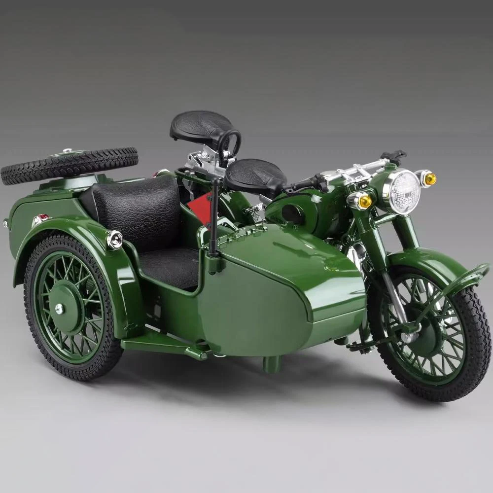 Vintage Military Tricycle Motorcycle Model Replica 7 Vintage Military Tricycle Motorcycle Model Replica - Image 7