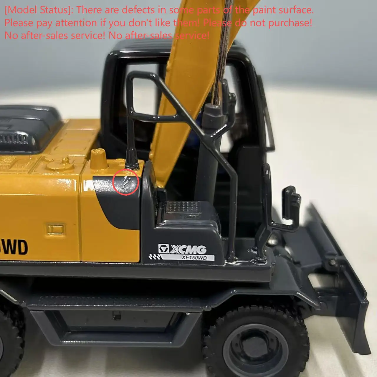 1:50 XCMG XE150WD Model Excavator Display Piece 7 1:50 XCMG XE150WD Model Excavator Display Piece - Image 7