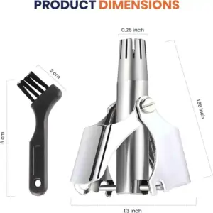 Stainless Steel Manual Nose Trimmer 12 S5e48231478a54becaea528f9c54d389eq