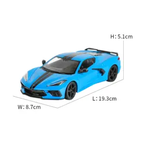 2020 Corvette Stingray Model Car 1:24 Scale 8 S5e4826b31ba04fef8b4c43f28fa3324e4