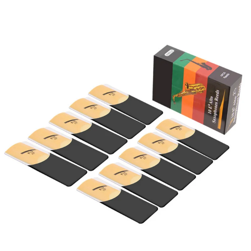 Premium Bamboo Saxophone Reeds Set (10 Pieces) 5 Premium Bamboo Saxophone Reeds Set (10 Pieces) - Image 5