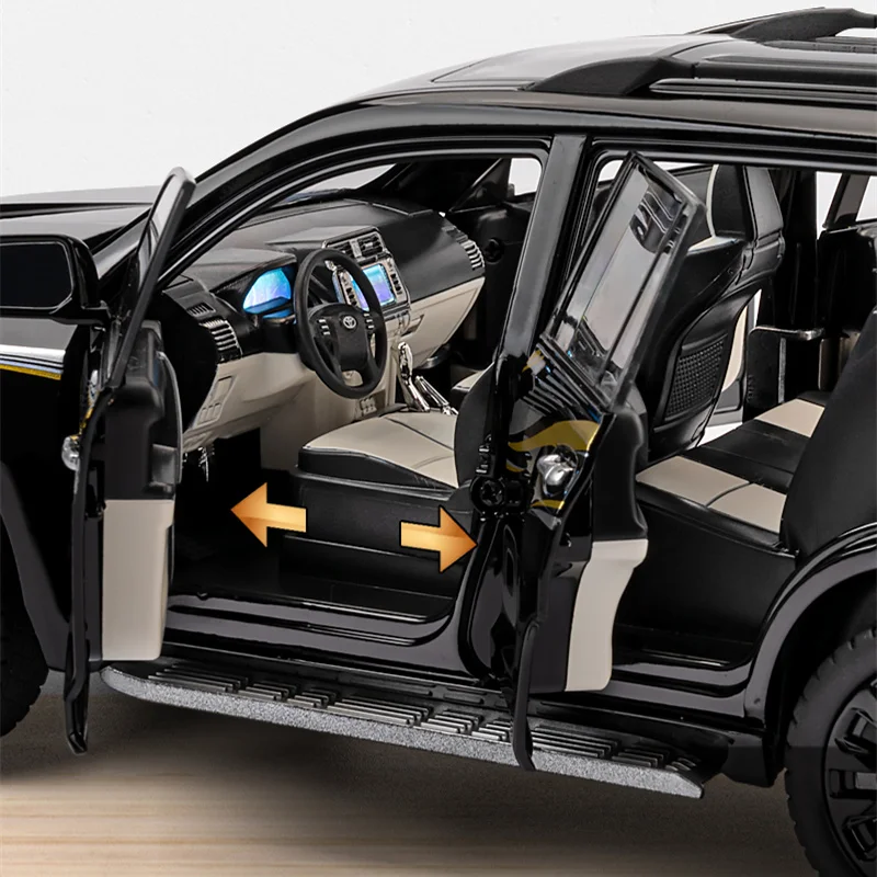 1/18 Scale Diecast Toyota Prado Land Cruiser SUV 5 1/18 Scale Diecast Toyota Prado Land Cruiser SUV - Image 5