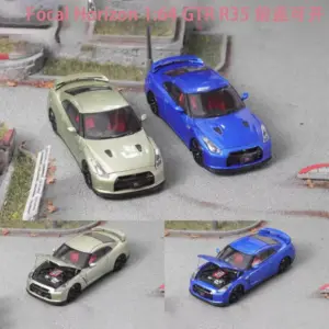 Blue GTR R35 Diecast Model 1:64 Scale 11 S5e6d606e41654f78b6ccdf65b8152ef5s