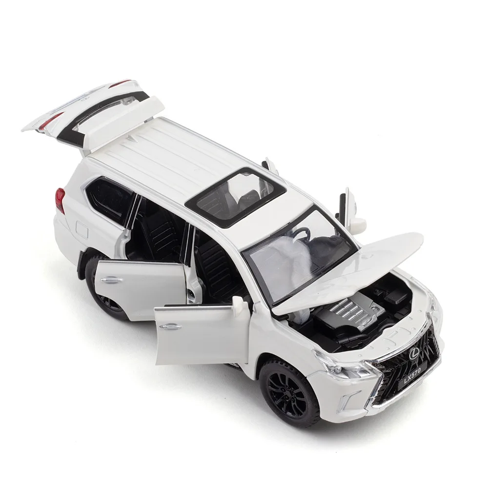 Dark Blue Lexus LX 570 Diecast Model 1:32 Scale 5 Dark Blue Lexus LX 570 Diecast Model 1:32 Scale - Image 5
