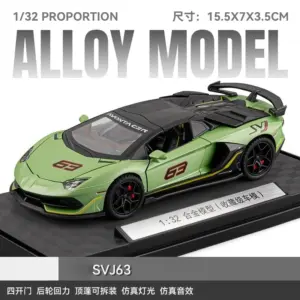 1:32 Green Alloy Supercar Model 19 S5ea0513876b94bb29c05a1c2f9c03e85A