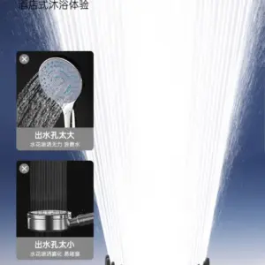 High-Pressure Gold Shower Head with Adjustable Modes 14 S5ea96a5f27ee4f90a5e05383c7000b55n