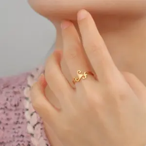 Stainless Steel Unisex Triskele Ring 8 S5eaf4e4344ea4e76892aeee59f1d5059v