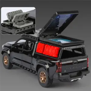 1:24 Toyota Tacoma Diecast Model with Sound & Lights 14 S5eea80a6a95b47acbe57371376f81c319