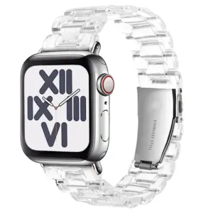 Transparent Resin Band for Apple Watch Models 18 S5f19429223114e2bb2191ed3f0ab8051V