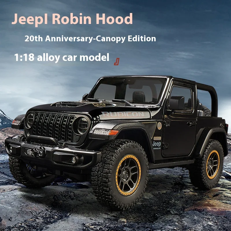 1:18 Jeep Wrangler Rubicon Diecast Model 6 1:18 Jeep Wrangler Rubicon Diecast Model - Image 6