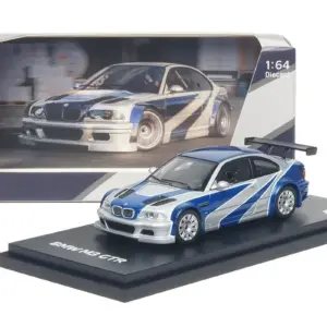 BMW M3 E46 GTR Diecast Model 1:64 Scale 11 S5f49dba4874144f5ba75b7e0c23702f9C