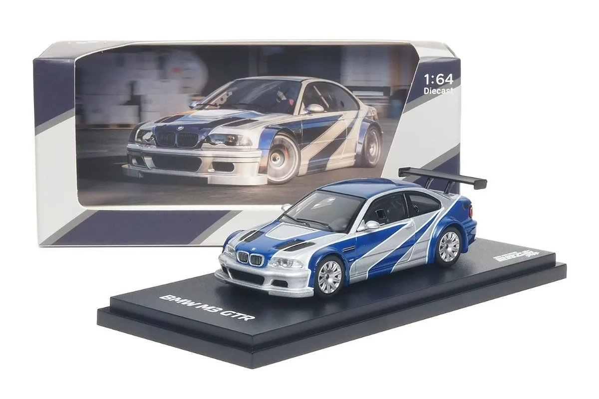 BMW M3 E46 GTR Diecast Model 1:64 Scale 6 BMW M3 E46 GTR Diecast Model 1:64 Scale - Image 6