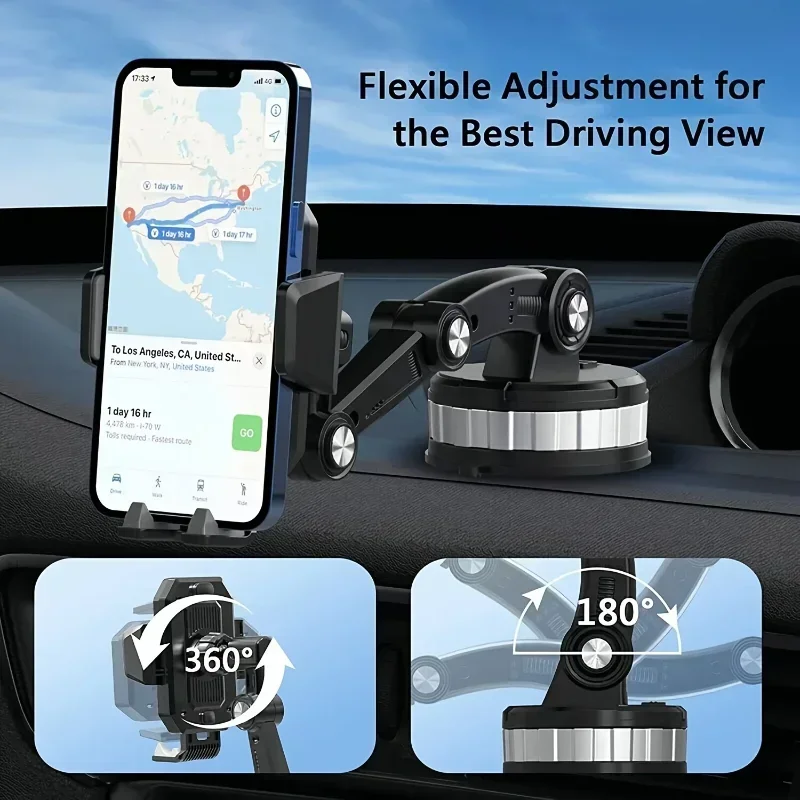 Universal Car Phone Bracket with 360° Rotation 3 Universal Car Phone Bracket with 360° Rotation - Image 3