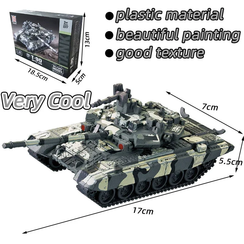 T-90 Scale Military Tank Model 1:48 Replica 5 T-90 Scale Military Tank Model 1:48 Replica - Image 5