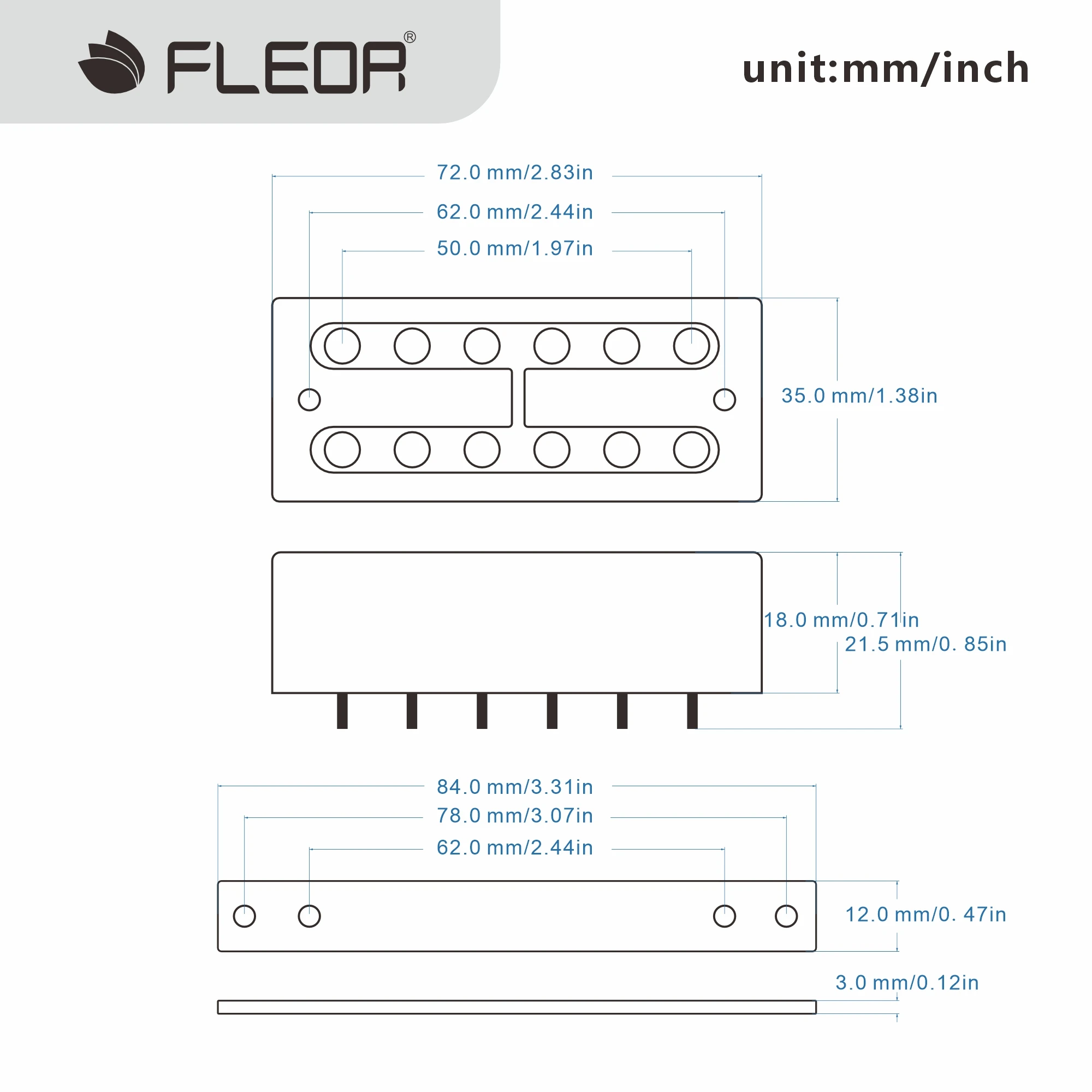 Gold and Chrome Humbucker Pickup for FT Guitars 3 Gold and Chrome Humbucker Pickup for FT Guitars - Image 3