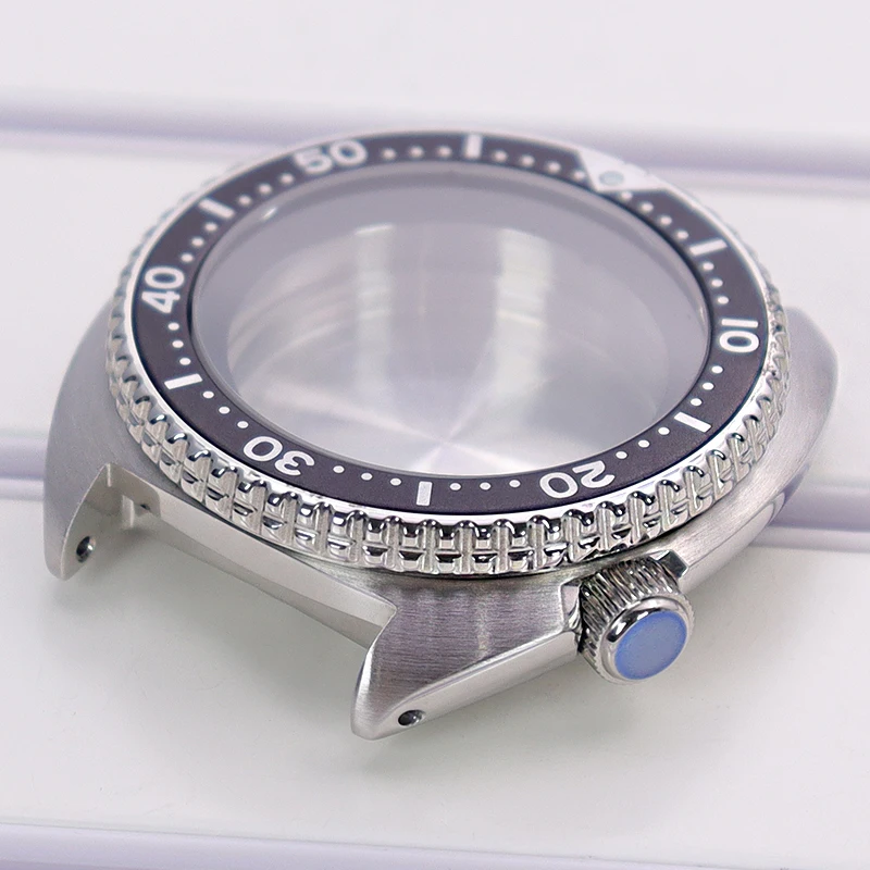45mm Stainless Steel Dive Watch Case for Automatic Movements 4 45mm Stainless Steel Dive Watch Case for Automatic Movements - Image 4