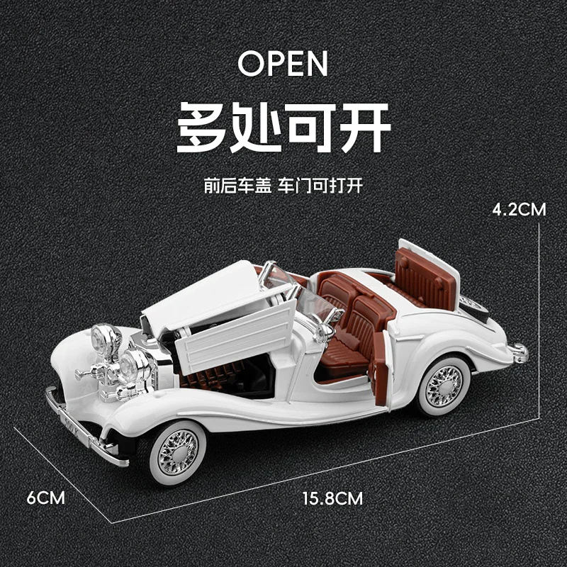 Vintage 1:32 Scale Diecast Car Model by WELLY 4 Vintage 1:32 Scale Diecast Car Model by WELLY - Image 4