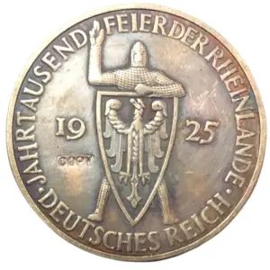 1925 Germany 5 Reichsmark Replica Coin