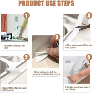 Flexible PVC Sealing Strip Tape for Bathrooms 14 S60365d176e9d46a5aff8af911350d8d1V